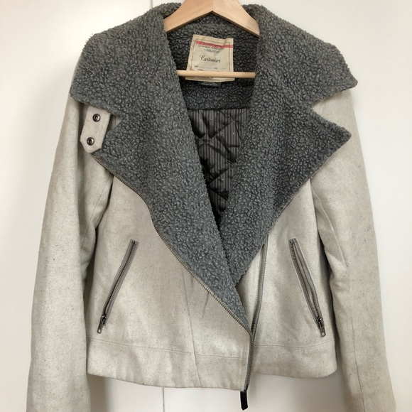 Anthropologie Jackets & Blazers - Bomber Moto jacket frm Anthropologie by Cartonnier